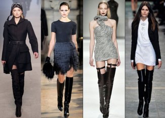 Botas altas de las famosas para este otoño